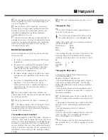 Preview for 3 page of Hotpoint FDF-780 Instruction Booklet