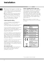 Предварительный просмотр 2 страницы Hotpoint FDF 784 Instruction Booklet