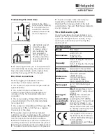 Preview for 3 page of Hotpoint FDG 8640 Instructions For Use Manual