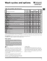 Preview for 9 page of Hotpoint FDG 8640 Instructions For Use Manual