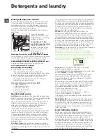 Preview for 10 page of Hotpoint FDG 8640 Instructions For Use Manual