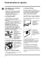 Preview for 40 page of Hotpoint FDG 8640 Instructions For Use Manual