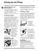 Preview for 52 page of Hotpoint FDG 8640 Instructions For Use Manual