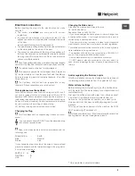 Preview for 5 page of Hotpoint FDUD 44110ULTIMA Operating Instructions Manual