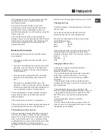 Preview for 3 page of Hotpoint FDW 70 Instruction Booklet