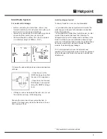 Preview for 5 page of Hotpoint FDW 70 Instruction Booklet