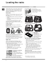 Предварительный просмотр 8 страницы Hotpoint FDW 70 Instruction Booklet