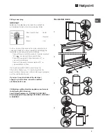 Предварительный просмотр 3 страницы Hotpoint FF200LA Operating Instructions Manual