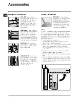 Предварительный просмотр 6 страницы Hotpoint FF47MX Operating Instructions Manual