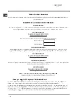 Preview for 12 page of Hotpoint FF4D SB Operating Instructions Manual