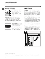 Предварительный просмотр 8 страницы Hotpoint FF7190AEP Operating Instructions Manual