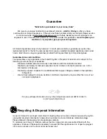 Preview for 15 page of Hotpoint FFA40X Instructions For Installation And Use Manual