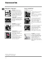 Предварительный просмотр 6 страницы Hotpoint FFA46W Operating Instructions Manual