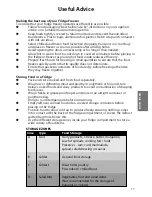 Preview for 11 page of Hotpoint FFA60 Instructions For Installation And Use Manual