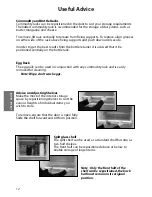 Preview for 12 page of Hotpoint FFA60 Instructions For Installation And Use Manual