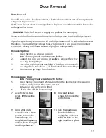 Preview for 19 page of Hotpoint FFA60 Instructions For Installation And Use Manual