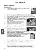 Preview for 20 page of Hotpoint FFA60 Instructions For Installation And Use Manual