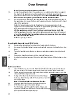 Предварительный просмотр 20 страницы Hotpoint FFA64 Instructions For Installation And Use Manual