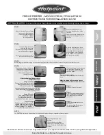 Hotpoint FFA90 Instructions For Installation And Use Manual preview