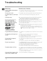 Предварительный просмотр 10 страницы Hotpoint FFB6200AP Operating Instructions Manual