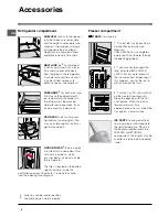 Предварительный просмотр 8 страницы Hotpoint FFQ48 Instructions For Installation And Use Manual