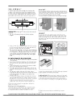 Preview for 7 page of Hotpoint FFU3D W Operating Instructions Manual