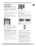 Предварительный просмотр 7 страницы Hotpoint FFU3DG K Operating Instructions Manual