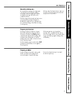 Предварительный просмотр 9 страницы Hotpoint FFUQ 20 Series Owner'S Manual & Installation Instructions