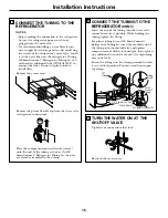 Предварительный просмотр 15 страницы Hotpoint FFUQ 20 Series Owner'S Manual & Installation Instructions