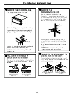 Предварительный просмотр 17 страницы Hotpoint FFUQ 20 Series Owner'S Manual & Installation Instructions