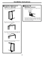 Предварительный просмотр 19 страницы Hotpoint FFUQ 20 Series Owner'S Manual & Installation Instructions