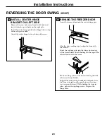 Предварительный просмотр 20 страницы Hotpoint FFUQ 20 Series Owner'S Manual & Installation Instructions