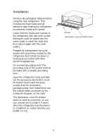 Предварительный просмотр 10 страницы Hotpoint FFUXL4D User Manual