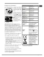 Предварительный просмотр 11 страницы Hotpoint FH 89 P /HA Operating Instructions Manual