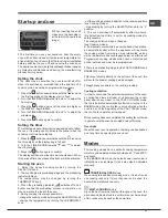 Предварительный просмотр 21 страницы Hotpoint FH 89 P /HA Operating Instructions Manual