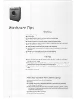 Предварительный просмотр 16 страницы Hotpoint FIRST EDITION WD51 Instruction Manual