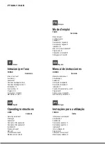 Hotpoint FT 820.1 /HA S Operating Instructions Manual preview