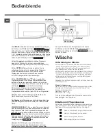 Предварительный просмотр 24 страницы Hotpoint FTCD 871 Instruction Booklet