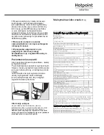 Предварительный просмотр 35 страницы Hotpoint FTCD 871 Instruction Booklet