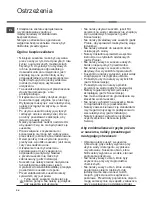 Предварительный просмотр 36 страницы Hotpoint FTCD 871 Instruction Booklet