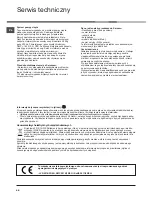 Предварительный просмотр 48 страницы Hotpoint FTCD 871 Instruction Booklet