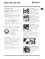 Предварительный просмотр 5 страницы Hotpoint FTM70S Operating Instructions Manual