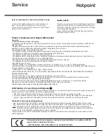 Предварительный просмотр 15 страницы Hotpoint FTVFG 65B Instruction Booklet