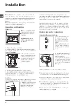 Предварительный просмотр 2 страницы Hotpoint FUTURA HF6D 551 Instructions For Use Manual