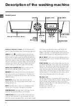 Предварительный просмотр 6 страницы Hotpoint FUTURA HF6D 551 Instructions For Use Manual