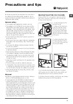 Предварительный просмотр 11 страницы Hotpoint FUTURA HF6D 551 Instructions For Use Manual