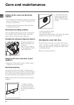 Предварительный просмотр 12 страницы Hotpoint FUTURA HF6D 551 Instructions For Use Manual