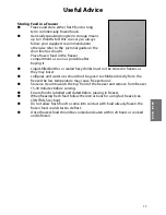 Предварительный просмотр 11 страницы Hotpoint FZA54 Instructions For Installation And Use Manual