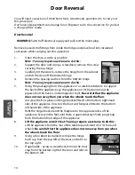 Предварительный просмотр 14 страницы Hotpoint FZA54 Instructions For Installation And Use Manual