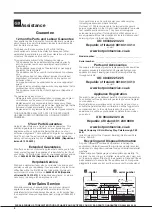 Предварительный просмотр 2 страницы Hotpoint FZS 175 xx Operating Instructions Manual